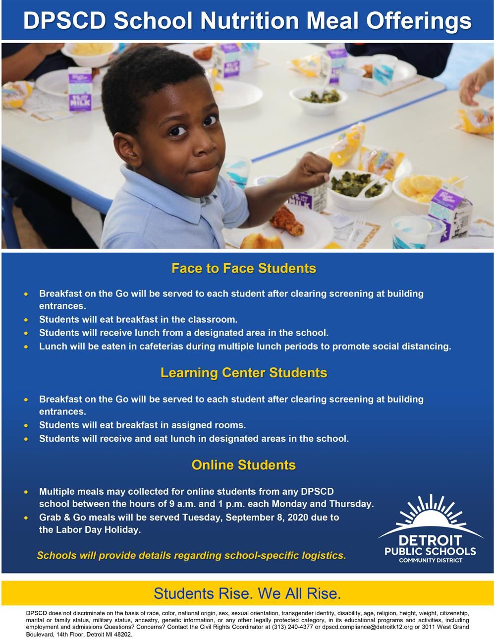 DPSCD Meal Distribution DPSCD Meal Distribution